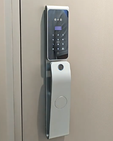 Covlor CR L51 smart door lock with face, palm and fingerprint recognition